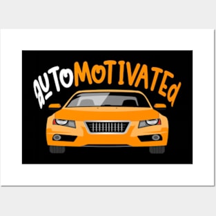 Auto Motivated Posters and Art